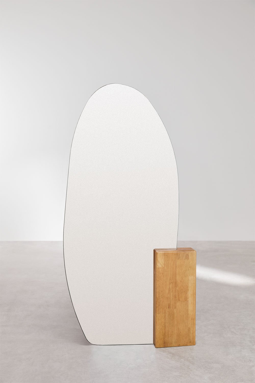 Specchio da terra in legno di rovere (80x160 cm) Eriste