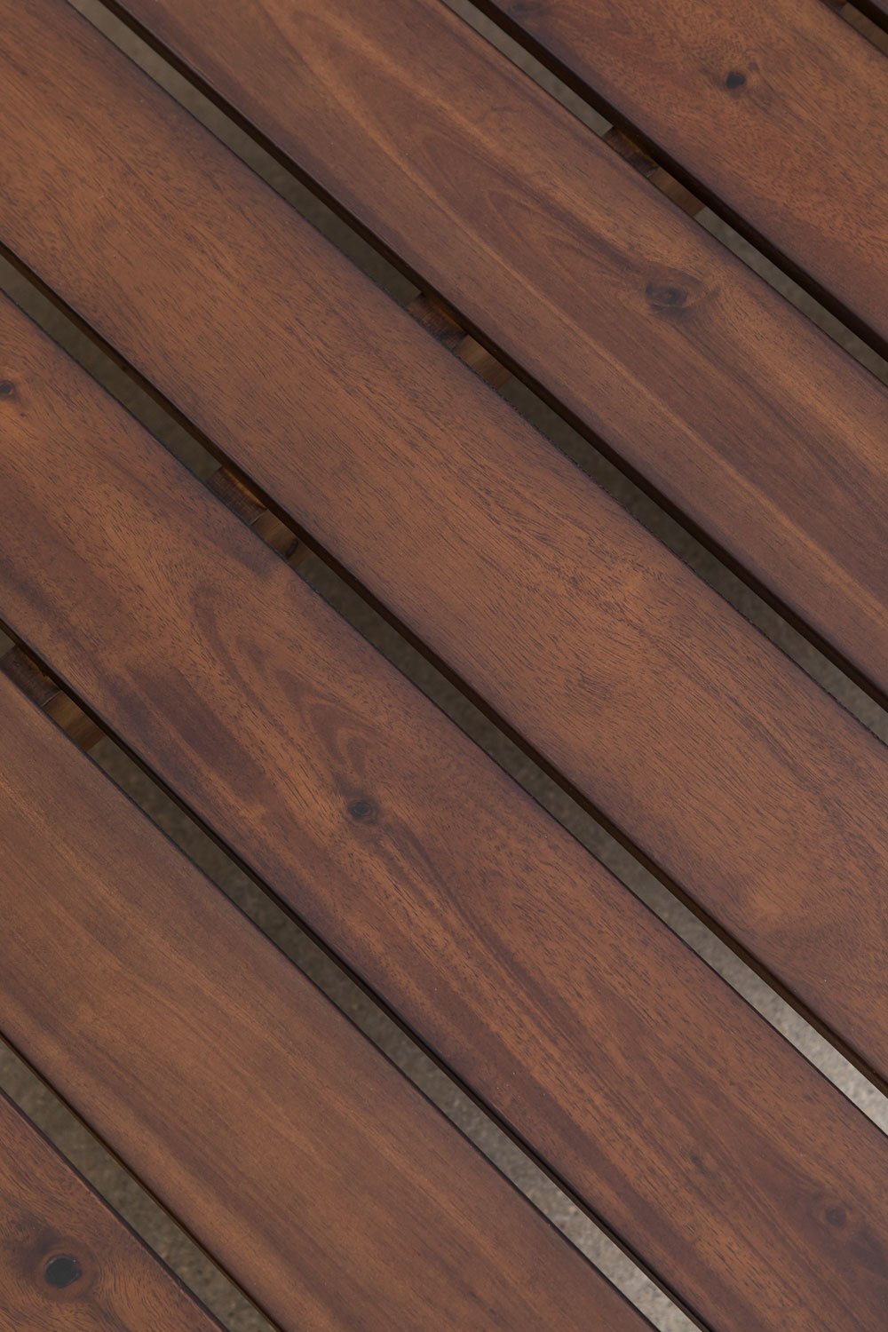 Tavolino da giardino quadrato Giulia, 85x85 cm, in legno di acacia