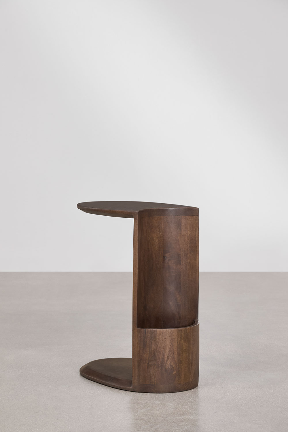 Tavolino laterale in legno Kenoly 45x30 cm