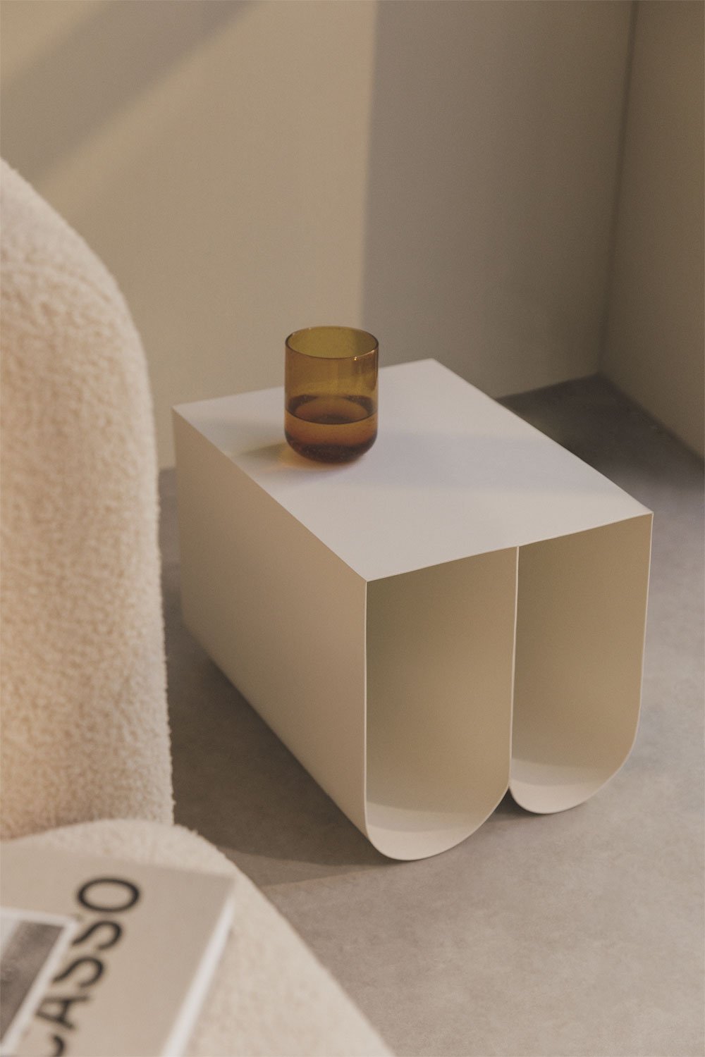 Table d'appoint carrée 40x40 cm Olavi
