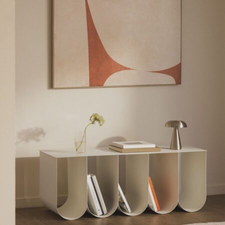 Tavolino rettangolare (100 x 40 cm) Olavi