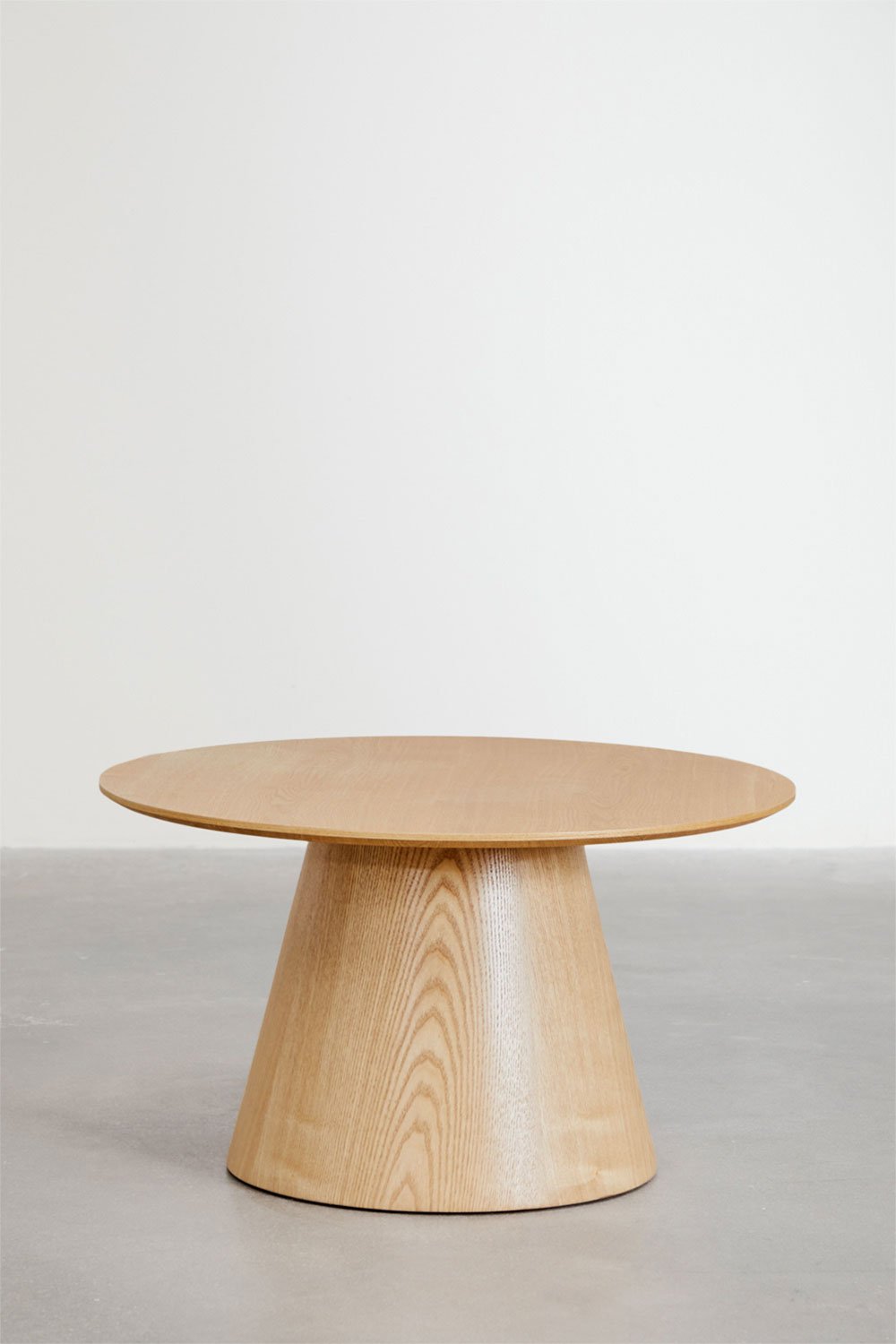 Tavolino rotondo in legno (Ø80 cm) Aura