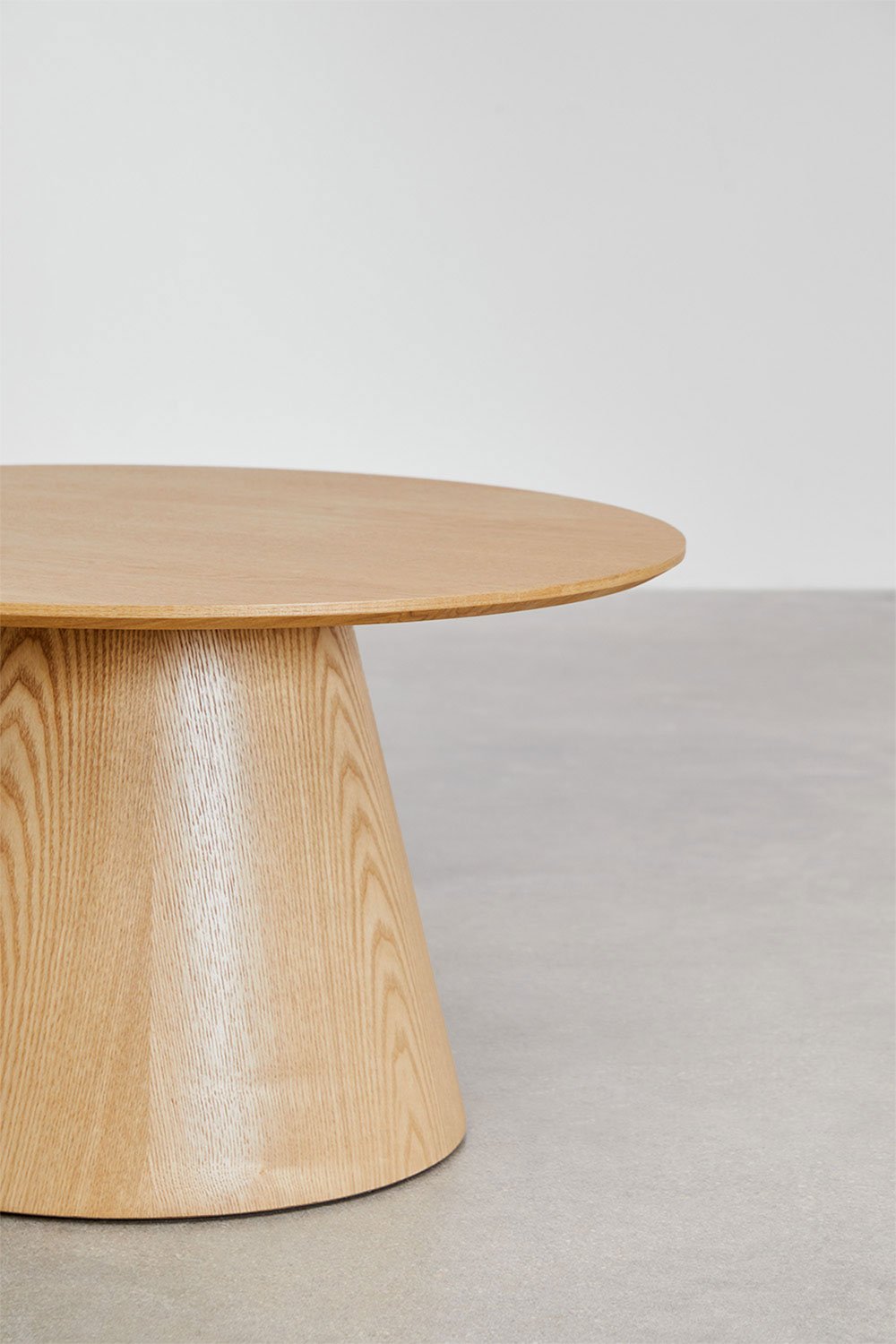 Tavolino rotondo in legno (Ø80 cm) Aura