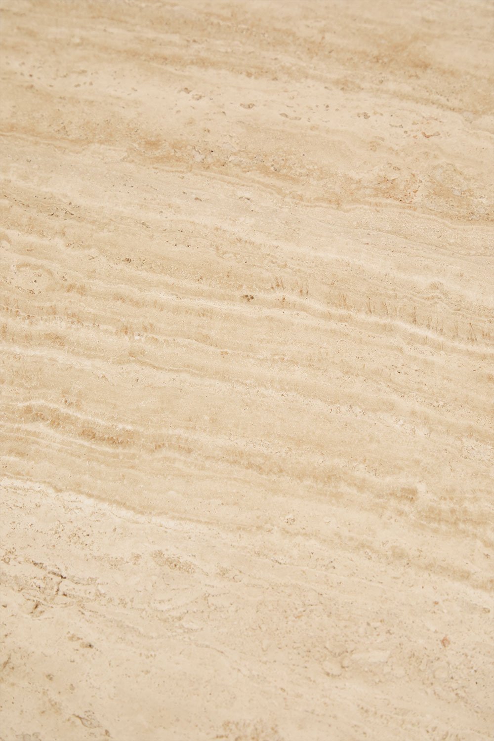 Tavolino rotondo Lavinia Ø50 cm in pietra naturale e legno di mango