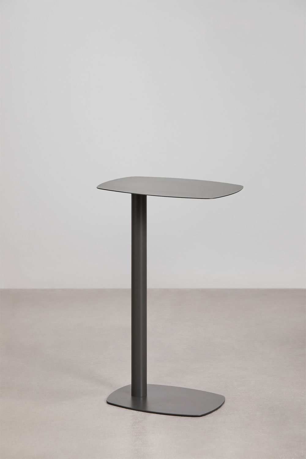 Tavolino rettangolare 40x25 cm in metallo Odelia