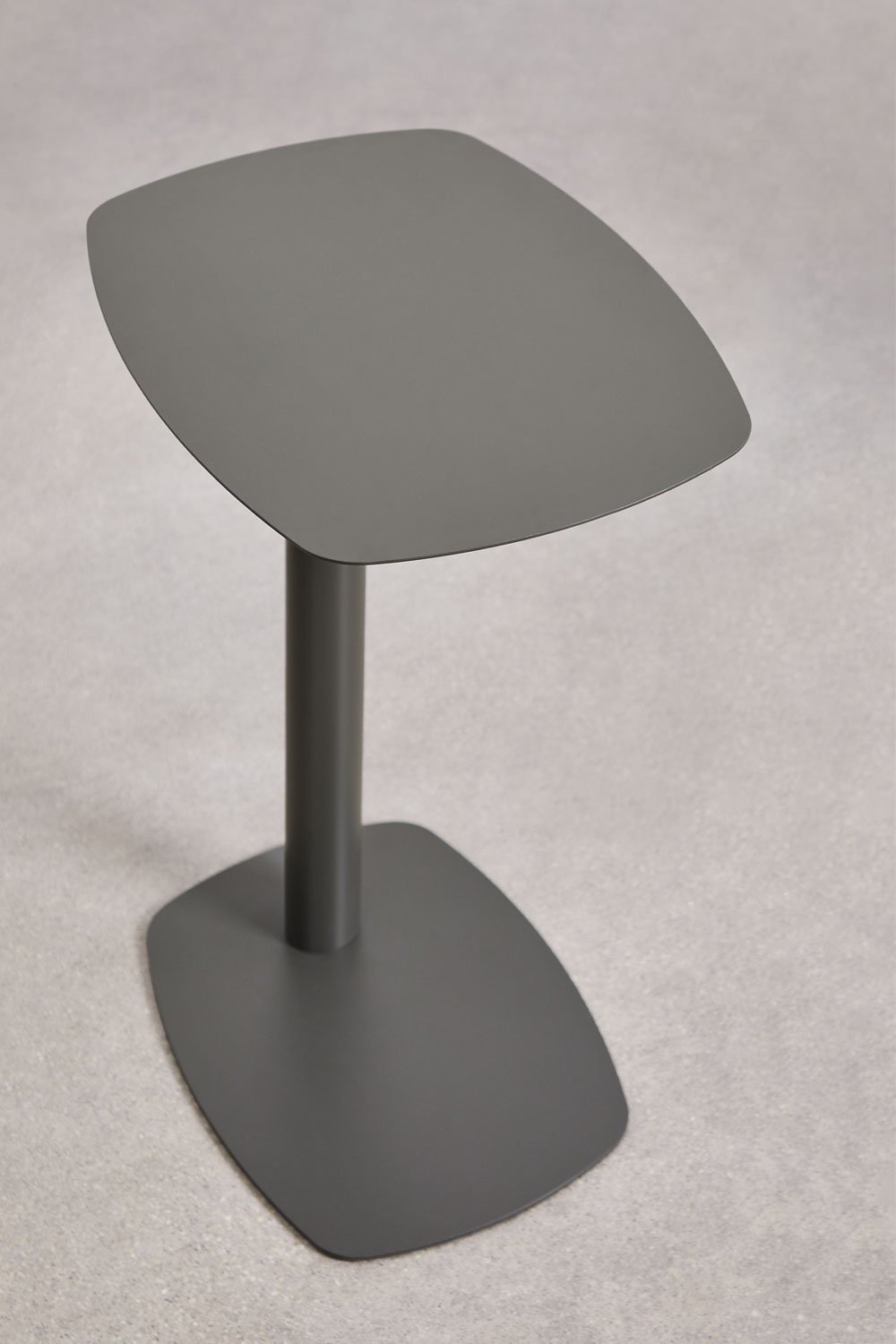 Tavolino rettangolare 40x25 cm in metallo Odelia
