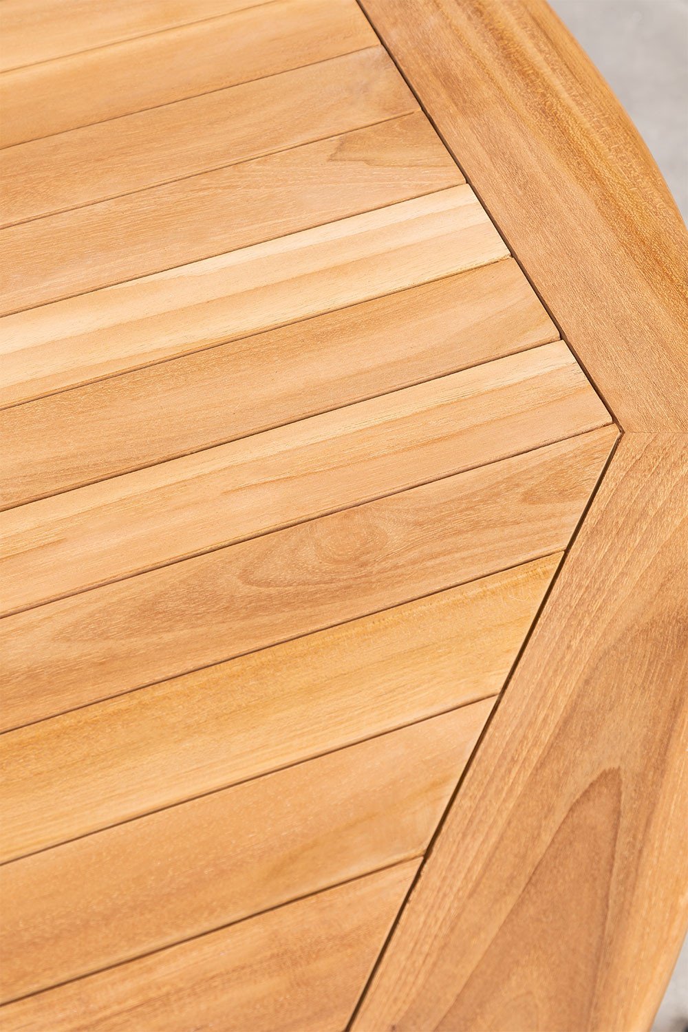 Tavolo da giardino 120-170x120 cm allungabile in legno di teak Pira