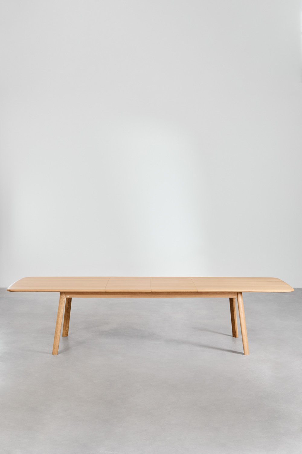 Tavolo da pranzo allungabile in legno di rovere (220-320x95 cm) Treveris