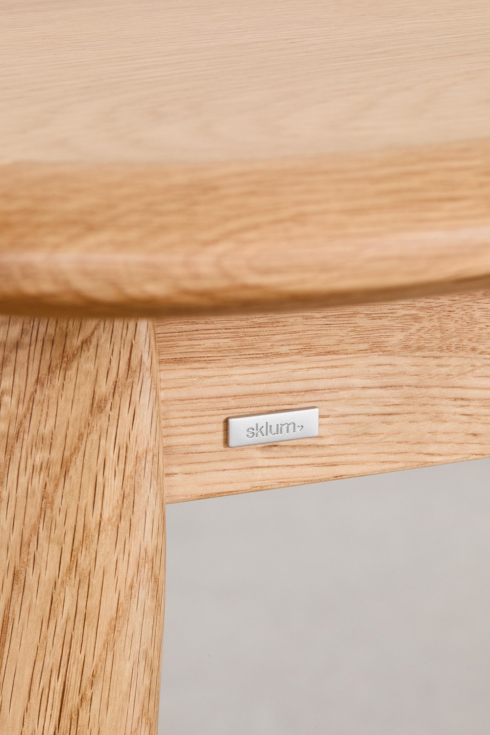 Tavolo da pranzo allungabile in legno di rovere (220-320x95 cm) Treveris