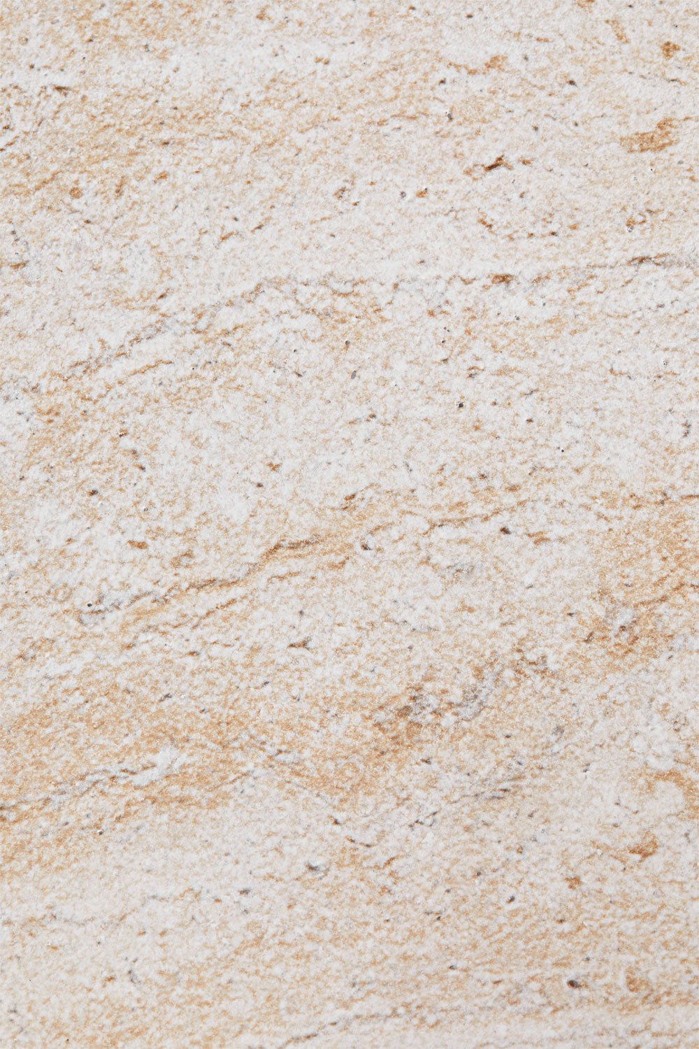 Tavolo da pranzo ovale 220x95 cm in cemento effetto travertino Noemi