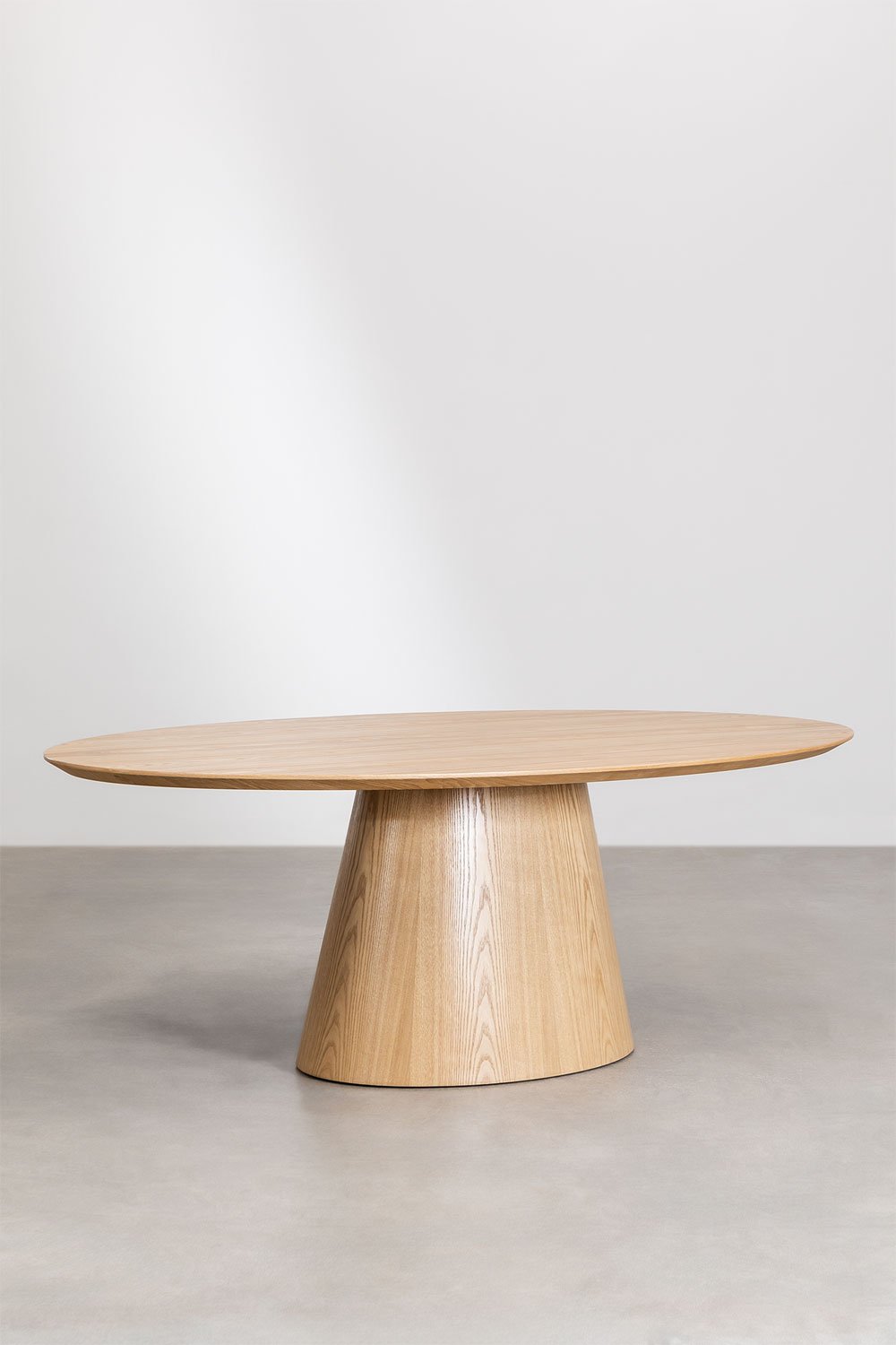 Tavolo da pranzo ovale in legno (220x120 cm) Aura