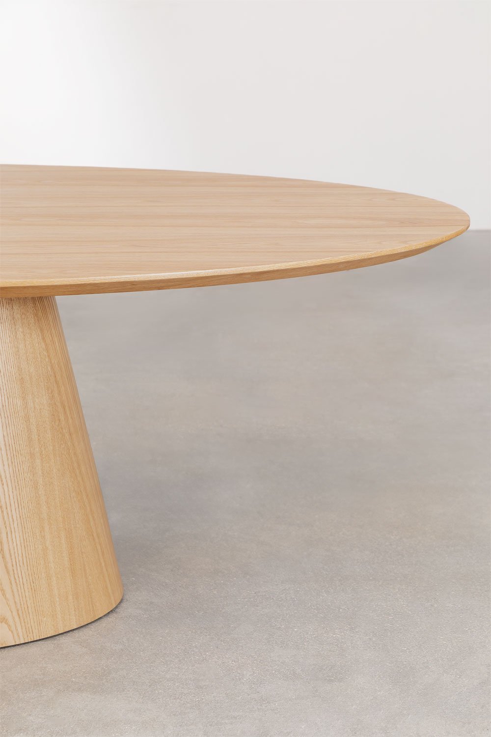 Tavolo da pranzo ovale in legno (220x120 cm) Aura