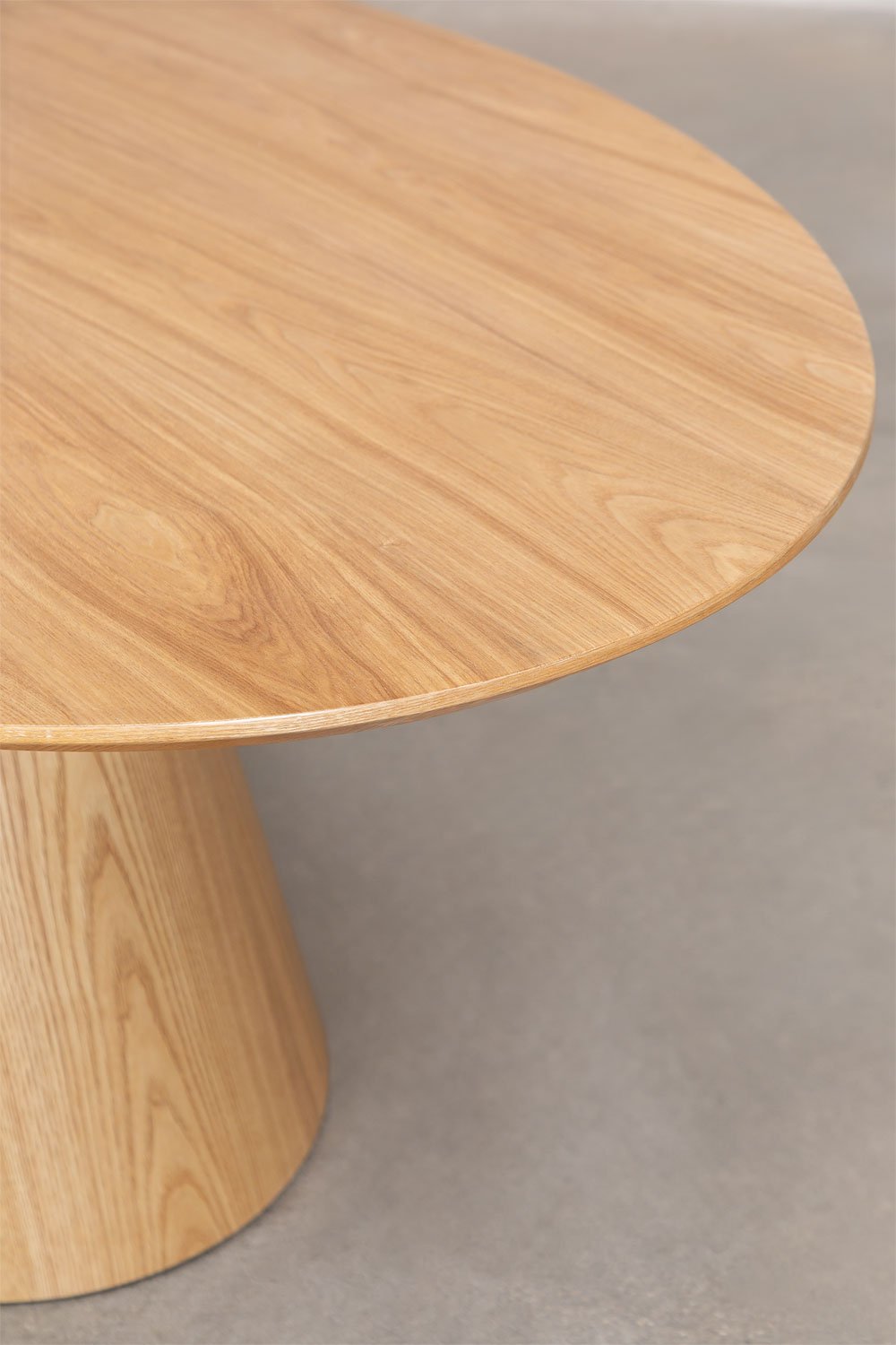 Tavolo da pranzo ovale in legno (220x120 cm) Aura
