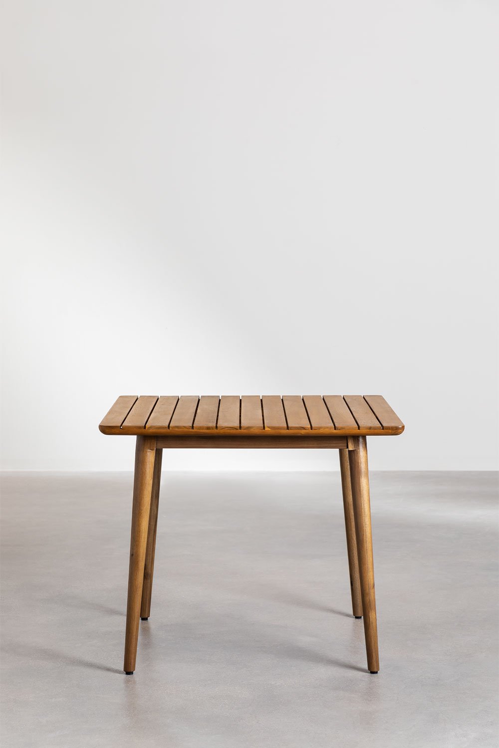 Tavolo da pranzo quadrato in legno di acacia (90 x 90 cm) Tenay