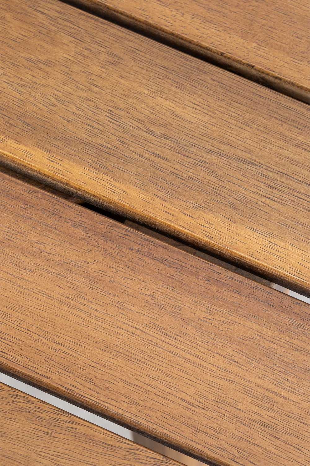 Tavolo da pranzo quadrato in legno di acacia (90 x 90 cm) Tenay