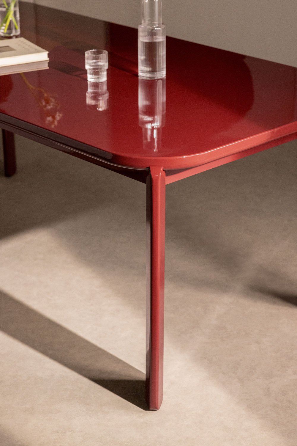 Tavolo da pranzo rettangolare 200x100 cm in MDF Ginevra