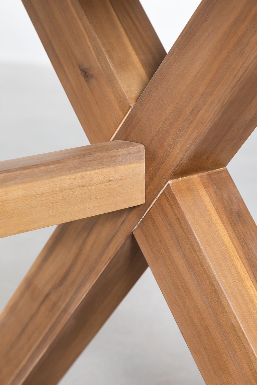 Tavolo da pranzo rettangolare in legno di acacia (180x90 cm) Giada