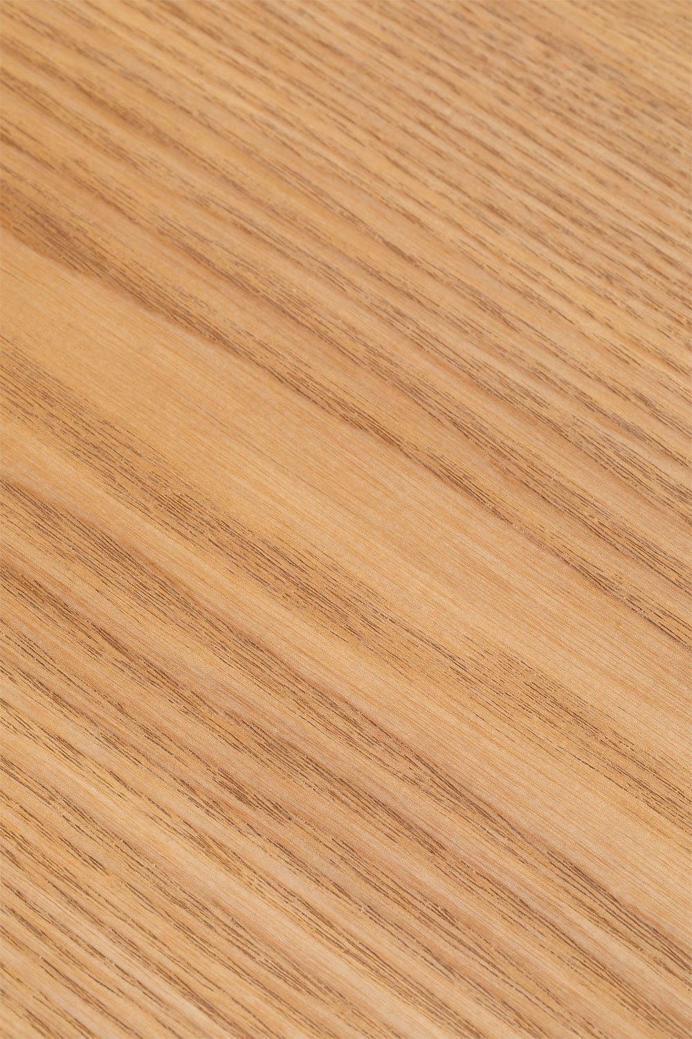Tavolo da pranzo rettangolare 200x100 cm in MDF e impiallacciatura di frassino Noelys