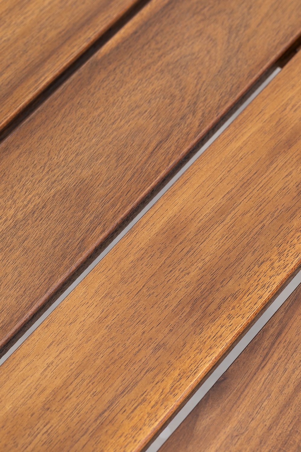 Tavolo da pranzo rotondo 100-136x100 cm allungabile in legno di acacia Tenay