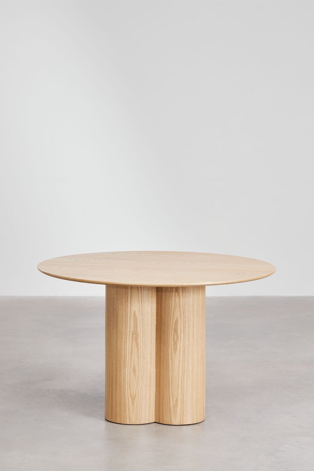 Tavolo da pranzo rotondo in legno (Ø120 cm) Athena