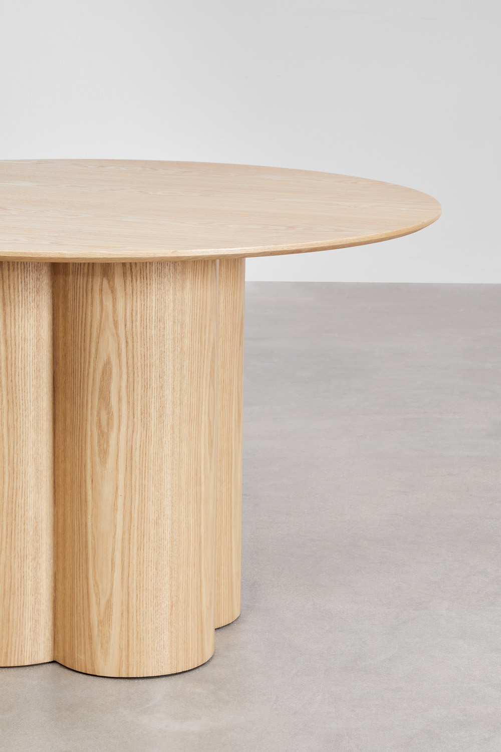 Tavolo da pranzo rotondo in legno (Ø120 cm) Athena