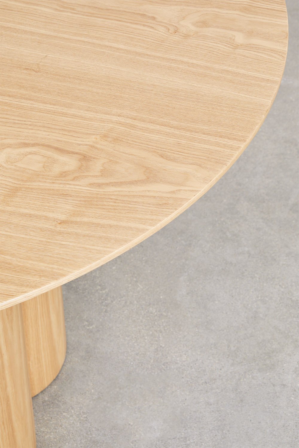 Tavolo da pranzo rotondo in legno (Ø120 cm) Athena