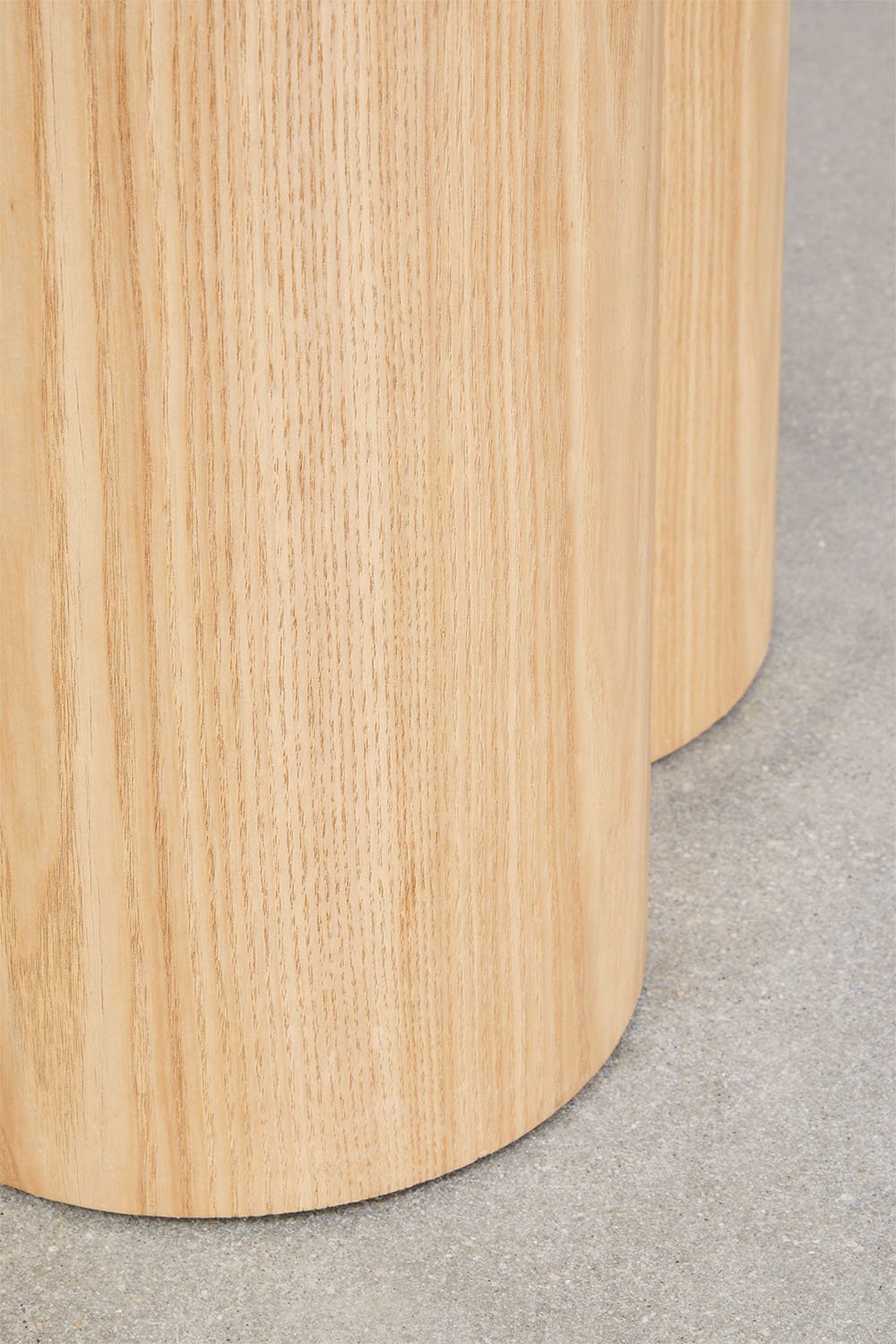 Tavolo da pranzo rotondo in legno (Ø120 cm) Athena