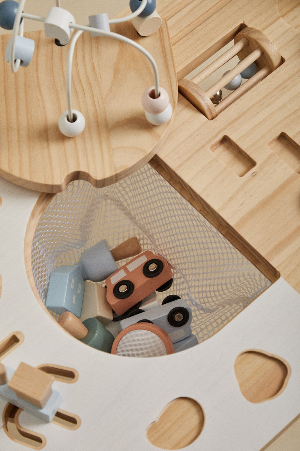 Tavolo multiattività in legno Nigel Kids