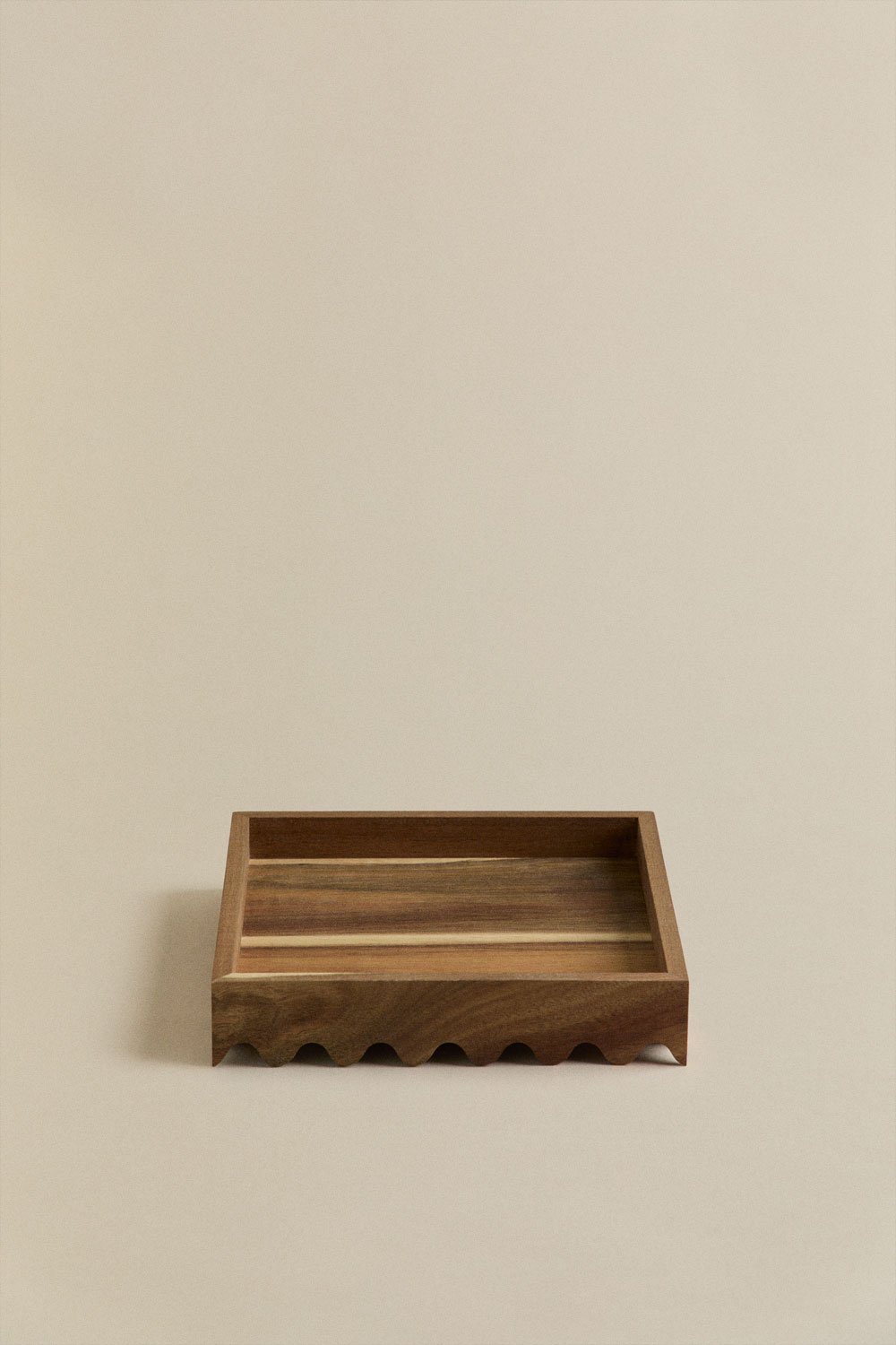 Vassoio decorativo in legno di acacia Gaupen