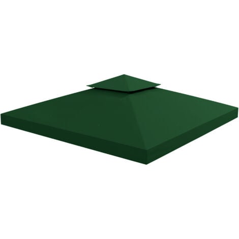 Outsunny Copertura per Gazebo da Giardino Anti-UV in Poliestere 3x3m