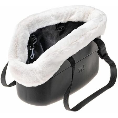 Ferplast WITH-ME WINTER Borsa per cani in resina con rivestimento. 3 colori.. Variante  - Misure: 21.5 x 43.5 x h 27 cm - Nero