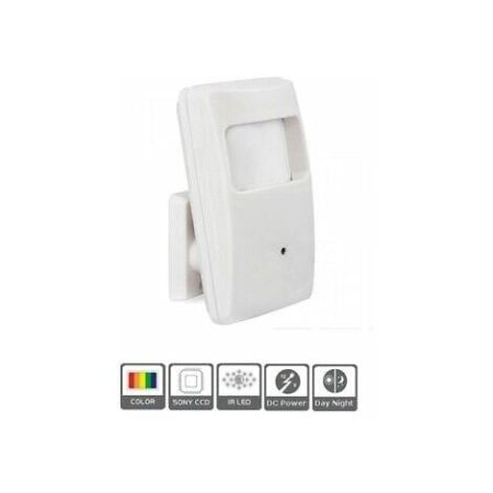 TELECAMERA AHD SPY NASCOSTA IN SENSORE ALLARME MOVIMENTO PIR 1000 TVL 1.3MP