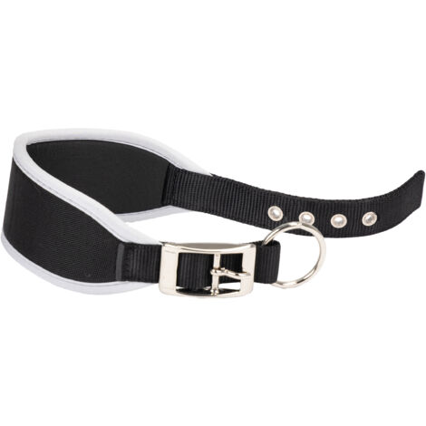 Ferplast ERGOCOMFORT CW Collare imbottito per Levrieri. Varie misure. . Variante CW20/39 - Misure: A: 33-39 cm B: 20 mm - Nero