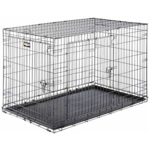 Ferplast DOG INN Box pieghevole per cani in varie misure.. Variante DOG-INN 120 – Misure: 123.8 x 76.2 x h 81.2 cm – Nero