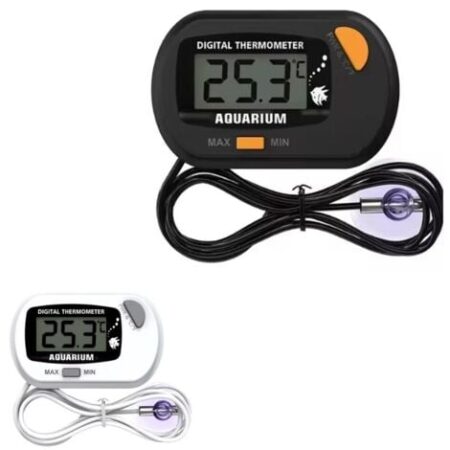 TERMOMETRO LCD PER TEMPERATURA ACQUARIO MARINO TERRARIO DIGITALE CON SONDA 1M