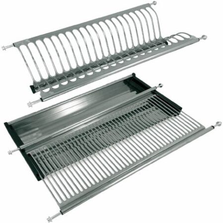 SCOLAPIATTI PER PENSILE RACCOGLIGOCCE  lunghezza cm. 56 con molla ACCIAIO INOX