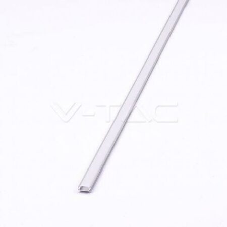 V-tac profilo in alluminio 2mt per strisce a led argento vt-8113 3355