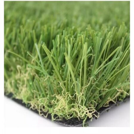prato sintetico verde economico 1x10 mt h50 mm per giardino "wimbledon"