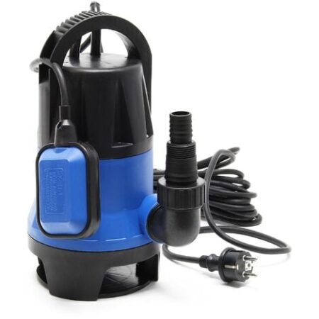 Wiltec Pompa sommersa acque nere 1100 w 15000 l/h Elettropompa a immersione per pozzo giardino