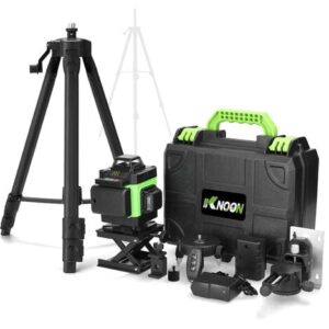 Multifunzione 16 linee Livello laser 3° Macchina autolivellante Batteria al litio ricaricabile Strumento di livellamento Adesivo da parete a terra omnidirezionale Set di strumenti impermeabili per la