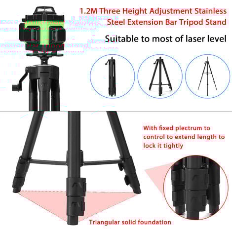 Multifunzione 16 linee Livello laser 3° Macchina autolivellante Batteria al litio ricaricabile Strumento di livellamento Adesivo da parete a terra omnidirezionale Set di strumenti impermeabili per la