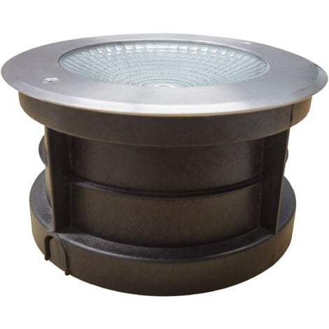 Faretto da incasso per esterno LED 220V 25W (illuminazione 200W) waterproof IP67 diametro 195mm Day White 6000K 2100lm