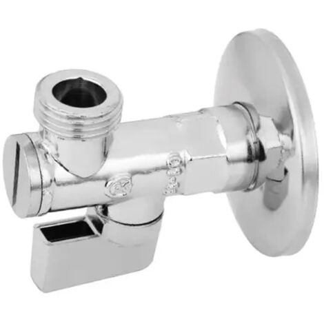 Rubinetto sottolavabo a sfera in ottone cromato a leva con filtro modello  compact 3/8" BUGATTI