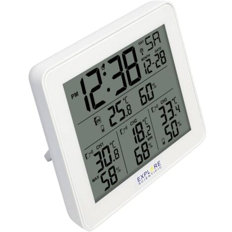 Explore Scientific WSH4003 Stazione meteo digitale senza fili Numero di sensori max. 3 pz.