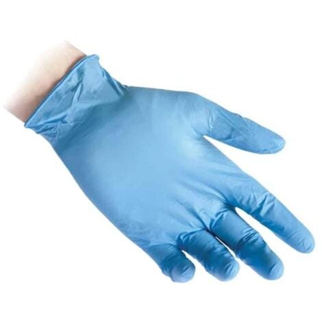 Guanti in nitrile monouso Reflexx R72 Food Line senza polvere - XL - Celeste