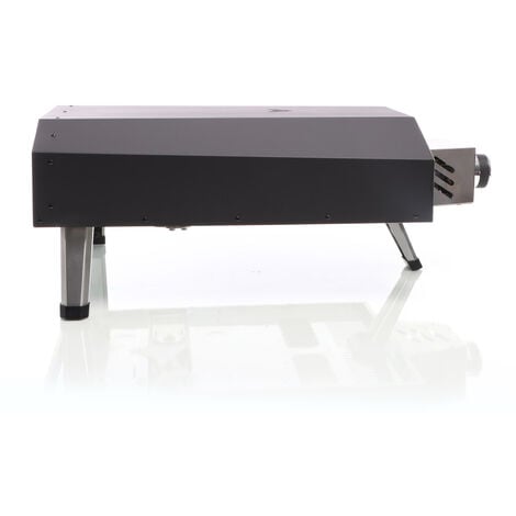 Toboli Forno per pizza a gas con pietra Ø330mm con funzione girevole Fornetto portatile da esterno