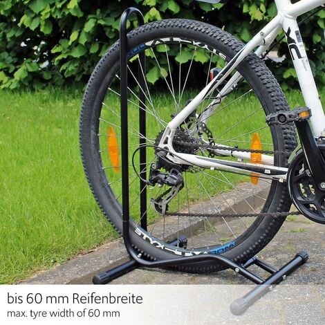 Toboli Portabici mobile 1 bicicletta Cavalletto per riparazioni/montaggio Per pneumatici larghi 60mm
