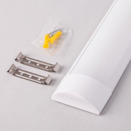 Apparecchio LED a superficie lineare 18W 120Lm/W 2160Lm 4200ºK 60Cm 40.000H [HO-LLS-18216060-W]