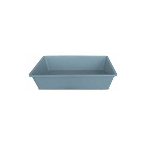 Toiletta/Lettiera Igienica Aperta Tray 2 Per Gatti - cm.50x35x12h.