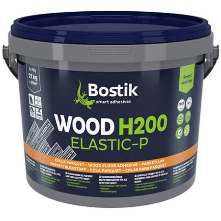 Legno H200 Elastic-P colla per parquet BOSTIK secchio da 21 kg - 30616473